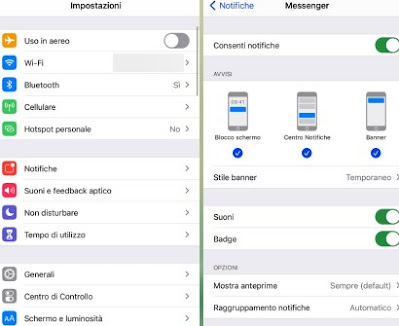 Notificaciones de iOS