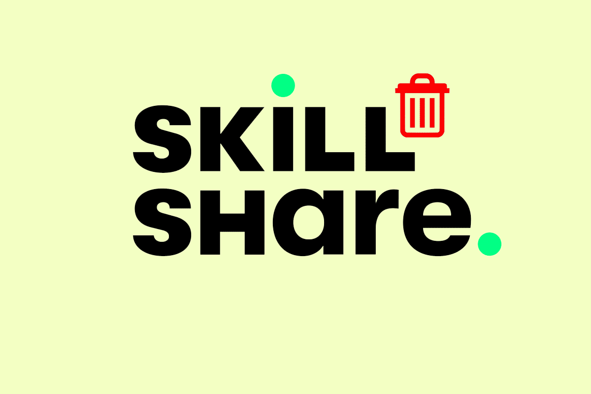 Cómo eliminar una cuenta de Skillshare