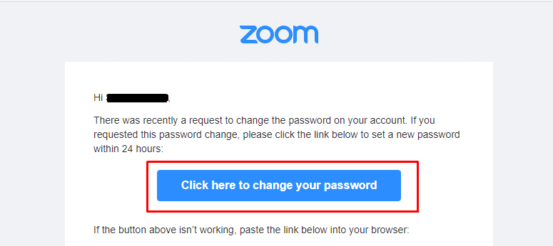   haga clic en el botón Cambiar su contraseña.  |  ¿Cómo accedo a mi cuenta de Zoom?