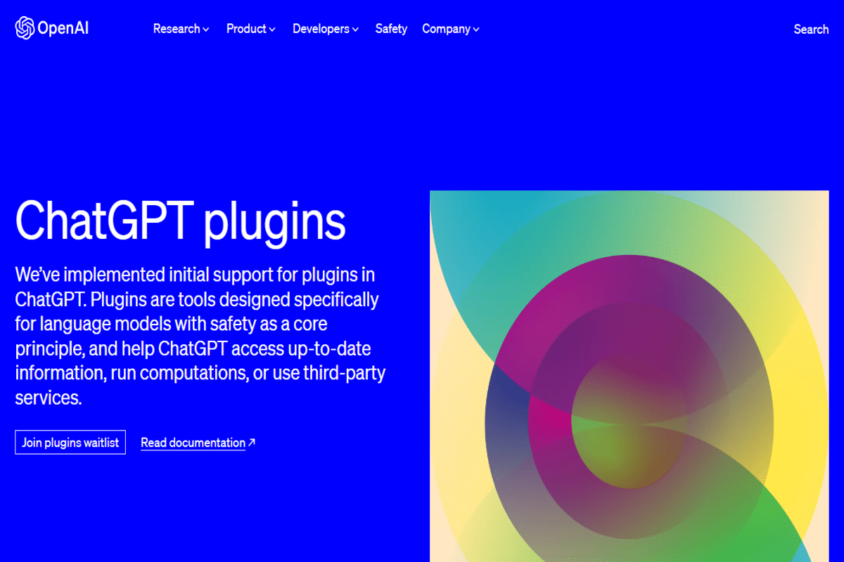 Los nuevos complementos de ChatGPT le permiten conectarse a Internet