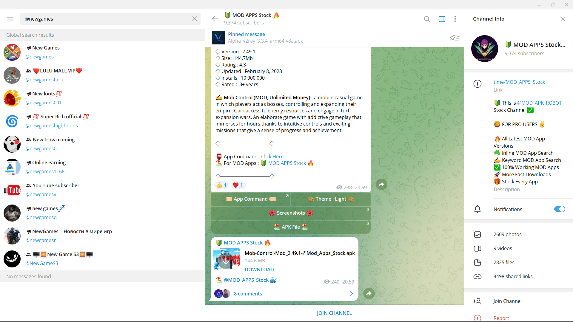 11 mejores canales de Telegram para Mod APK Recurso Wordpress