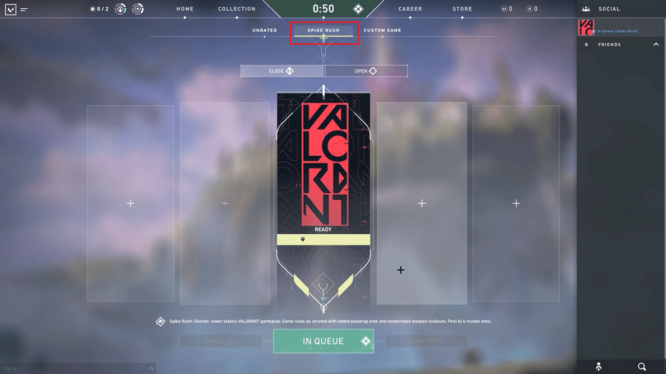 modo de juego pico valorante