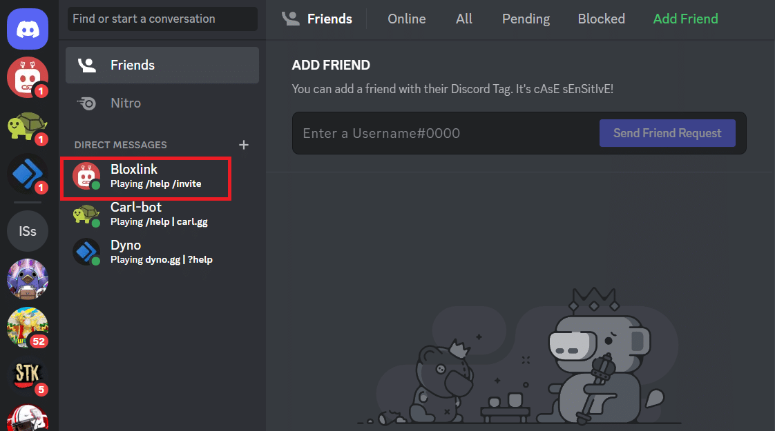 Haga clic derecho en el nombre de la persona