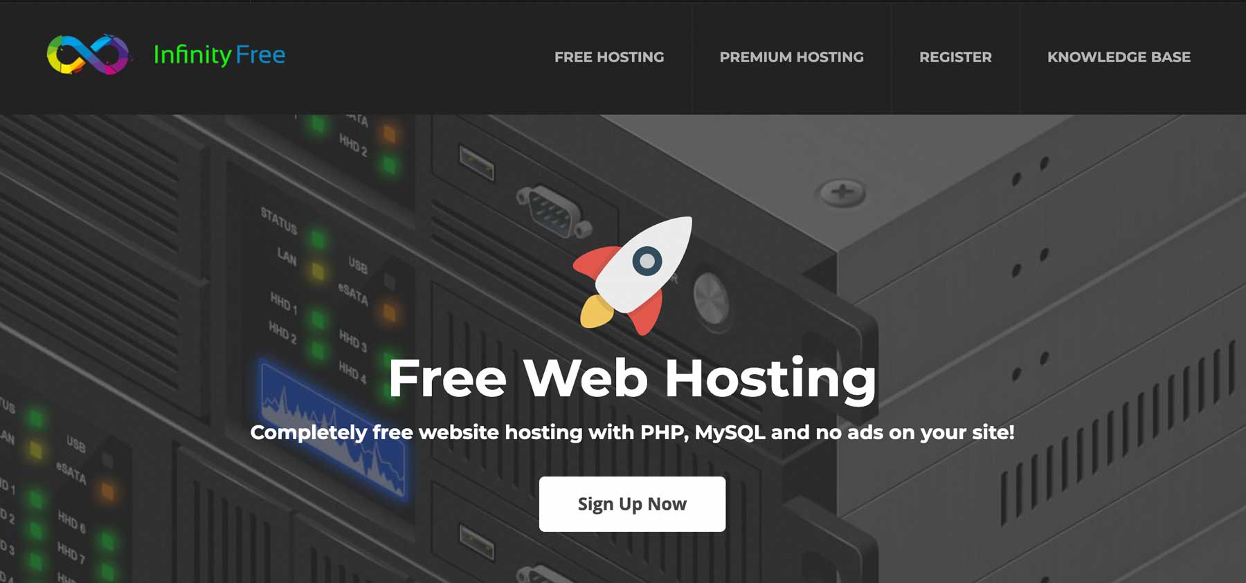Hosting Infinito Gratis para WordPress
