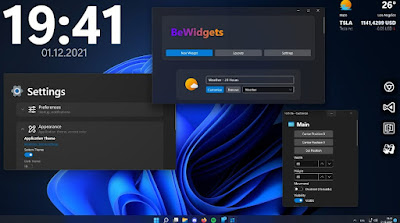 Aplicación BeWidgets BeWidgets