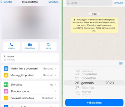 Buscar por fecha en WhatsApp Buscar por fecha
