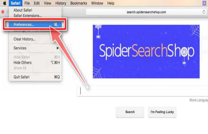 Safari de Preferences