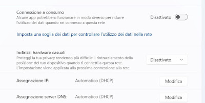 Conexión según consumo