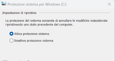 Restablecer protección