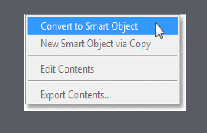 Convertir en objeto inteligente