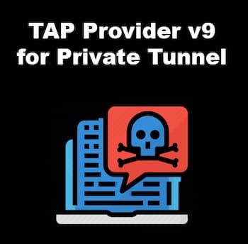 Proveedor TAP v9 para túnel privado 