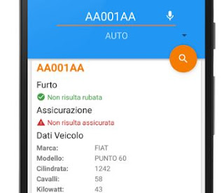 buscar información del vehículo por matrícula