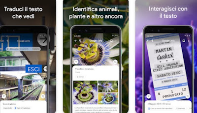 Aplicación Google Lens Lente de Google