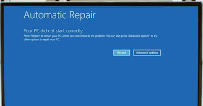La computadora no se inició correctamente