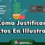 Cómo justificar textos en Illustrator
