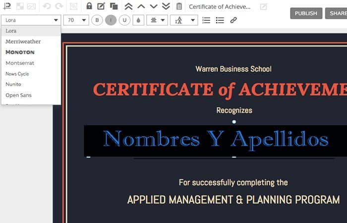 Programas para hacer certificados