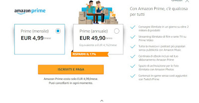 Amazon Prime mensual