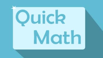 Quick Math