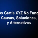 Los libros XYZ gratuitos no funcionan