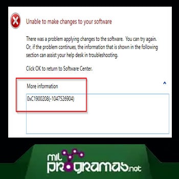 0xC1900208: Error de actualización de Windows 10. Soluciones