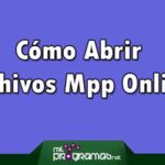 Cómo Abrir Archivos Mpp Online. Tutorial