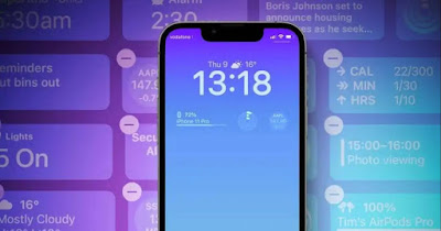 Widget de pantalla de bloqueo de iPhone