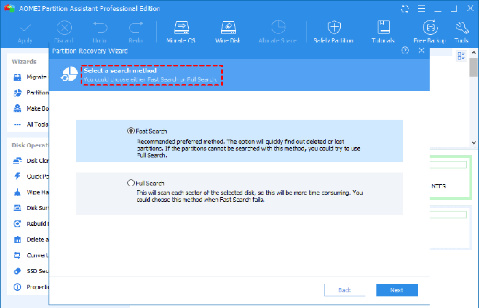AOMEI Partition Assistant 