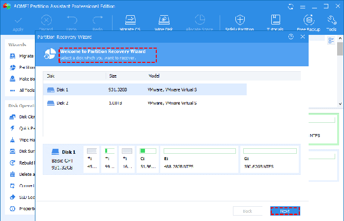 AOMEI Partition Assistant