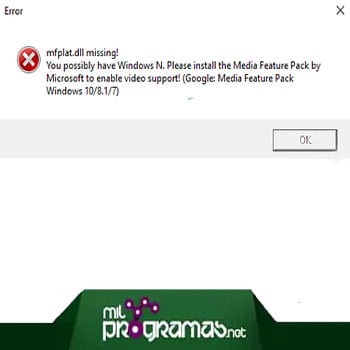 Solucionar el error 'Falta Mfplat.dll' en Windows 10 (resuelto)
