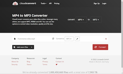 Sitio CloudConvert NubeConvertir