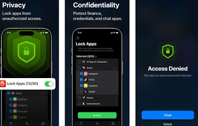 Aplicaciones de bloqueo