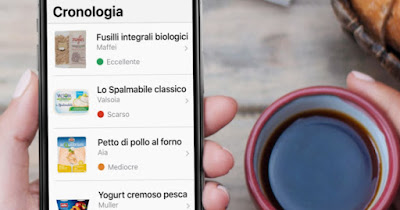 Analizar productos alimentarios y cosméticos. Escanear códigos de productos