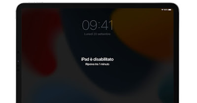 Código de bloqueo de iPad