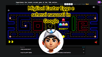 Huevos de Pascua Google