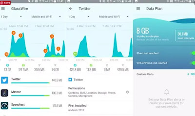 Verifique el consumo de datos