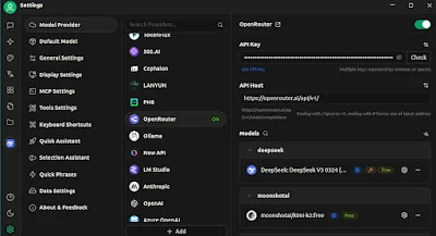 Enrutador abierto de cherrystudio