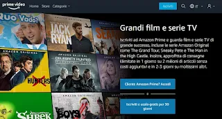 Video Amazon Prime Vídeo principal
