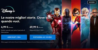 Sitio de Disney+ Disney+