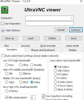 Aplicación UltraVNC UltraVNC