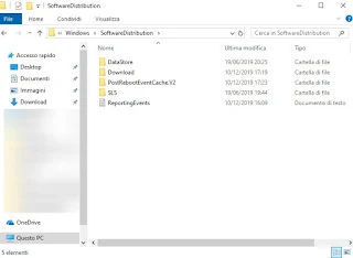 Carpeta de actualizaciones