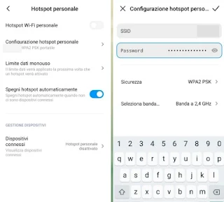 Punto de acceso Android