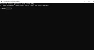 Iniciando el símbolo del sistema símbolo del sistema