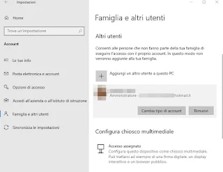 Eliminación de cuenta