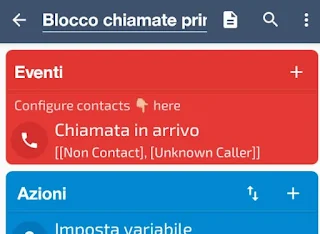 bloqueador de llamadas con macrodroid