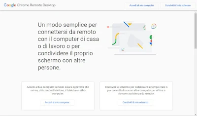 Escritorio remoto de Google