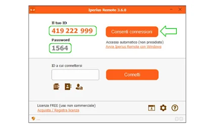 Control remoto Iperius