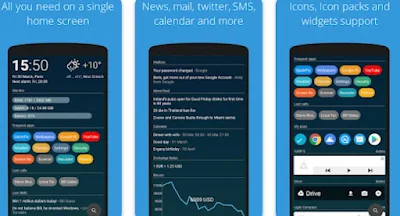 Pantalla del iniciador AIO Lanzador AIO