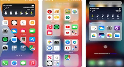 Pantalla de iPhone en Android iPhone en Android