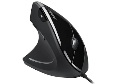 Ratón ergonómico para zurdos