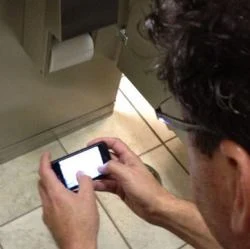 aplicación para usar en el baño